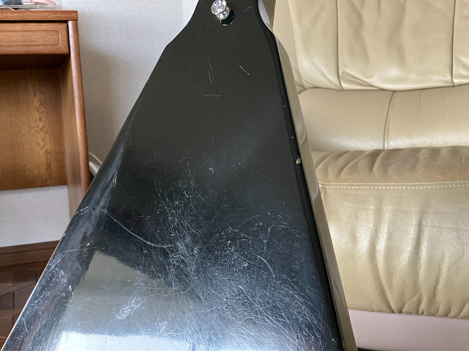 1996 Gibson Flying V Ebony Black with original hard case Used electric guitar