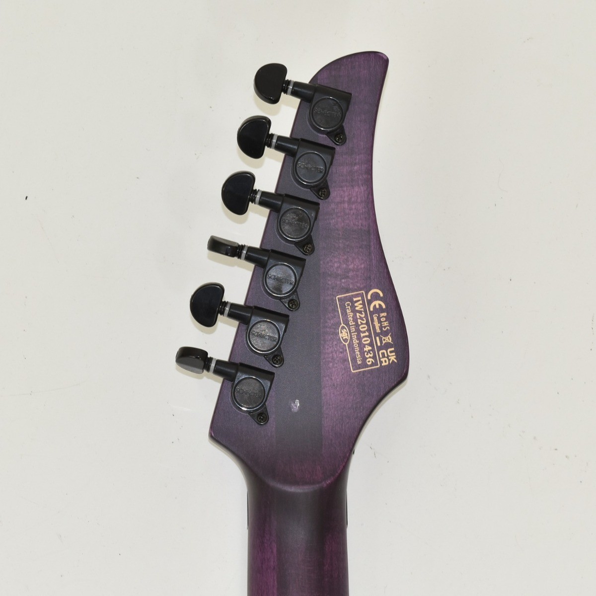 Schecter Banshee GT FR Guitar Satin Trans Purple B-Stock 0436