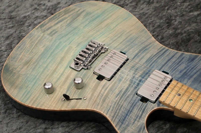 Sugi Custom Order DS496FM EX Grade Exotic Maple/HM/Ash Sandy Beach Blue #S250128