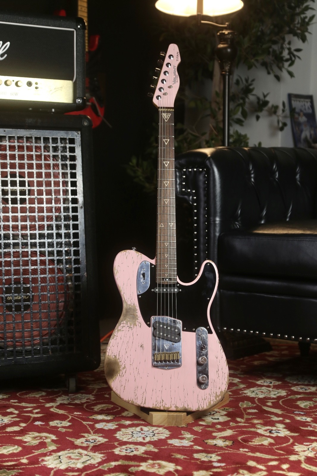 Valiant Titan Telecaster, Made in Ukraine, 2025 – Mola Pink