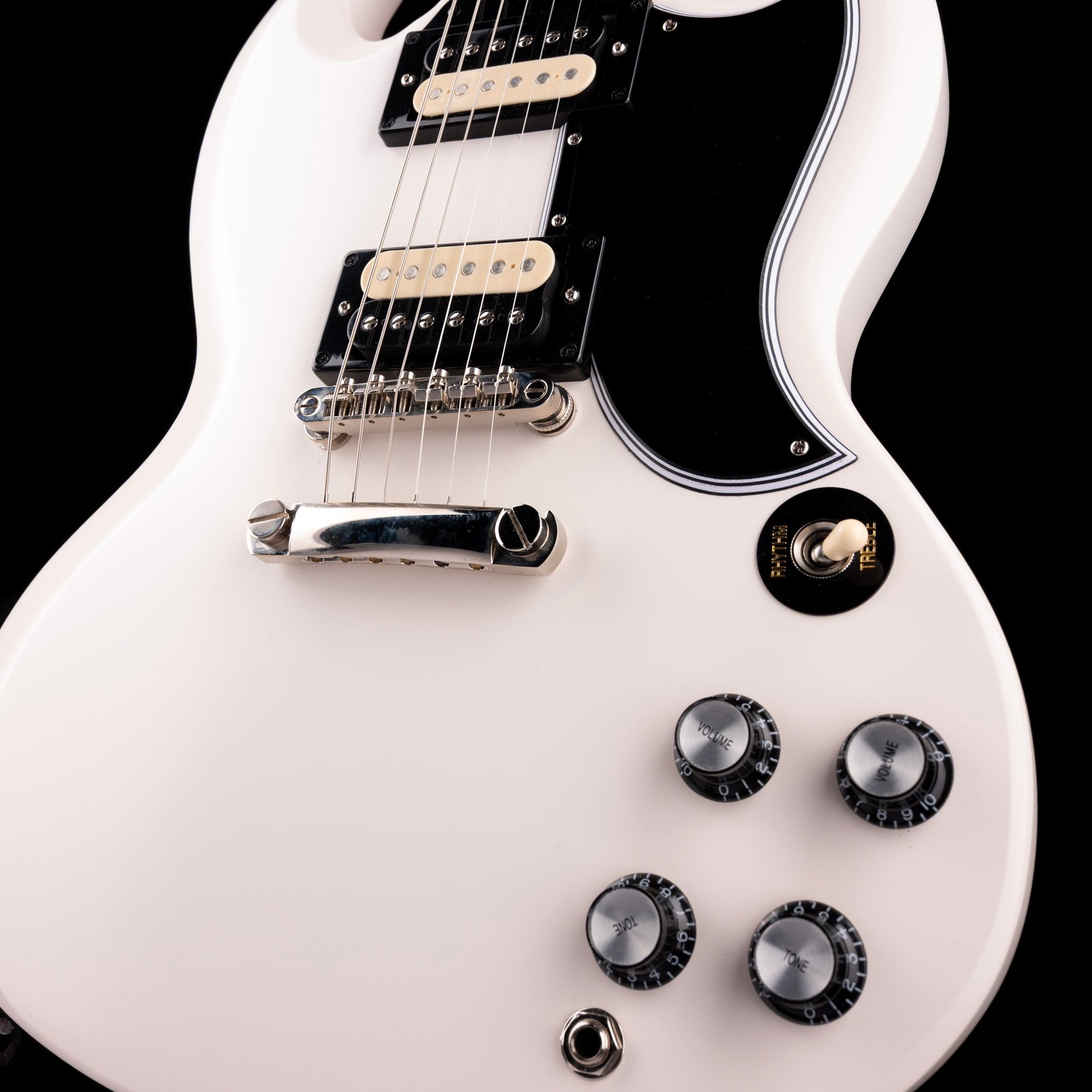 Pre Owned Epiphone 1961 Les Paul SG Standard Aged Classic White With OHSC – 2