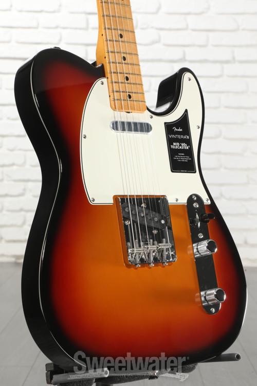 Fender Vintera III Mid ’60s Telecaster Electric Guitar – 3-color Sunburst with