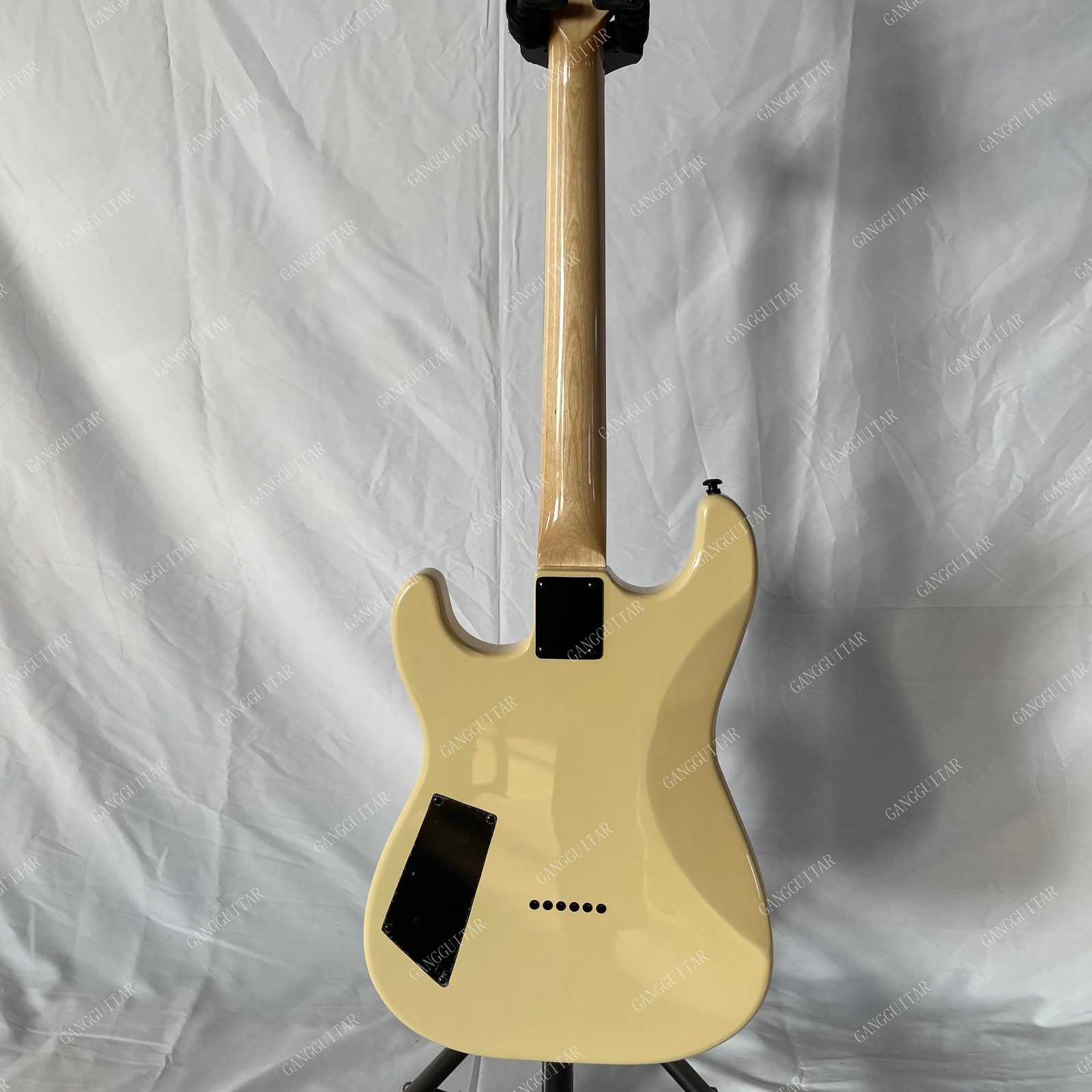 Solid Body Electric Guitar 23 Stainless Steel Rounded Fret Edge HH Pickups Belle