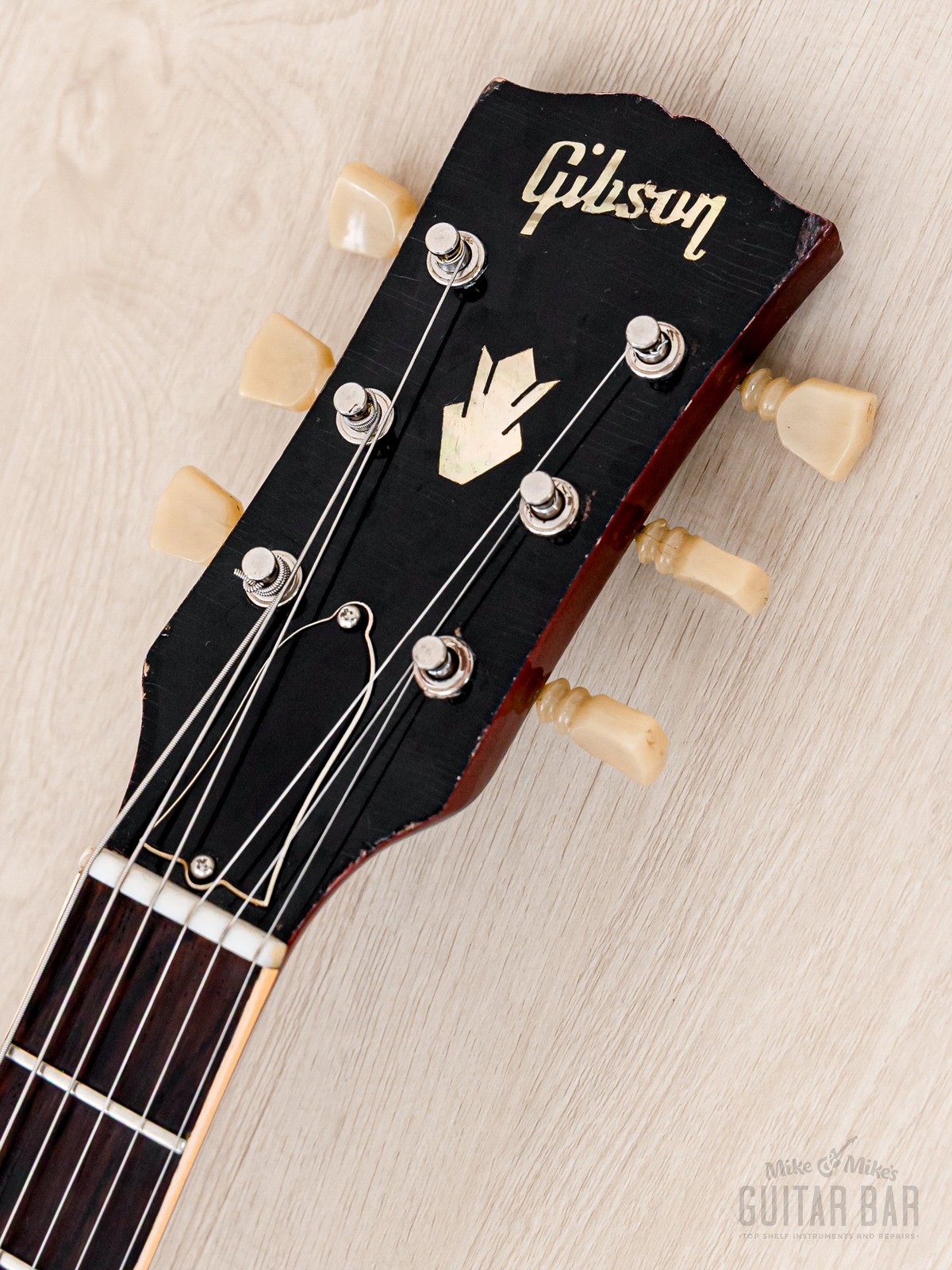 1962 Gibson ES-335 TDC Vintage Semi-Hollow Guitar w/ Bigsby, Pat # Pickups, Case