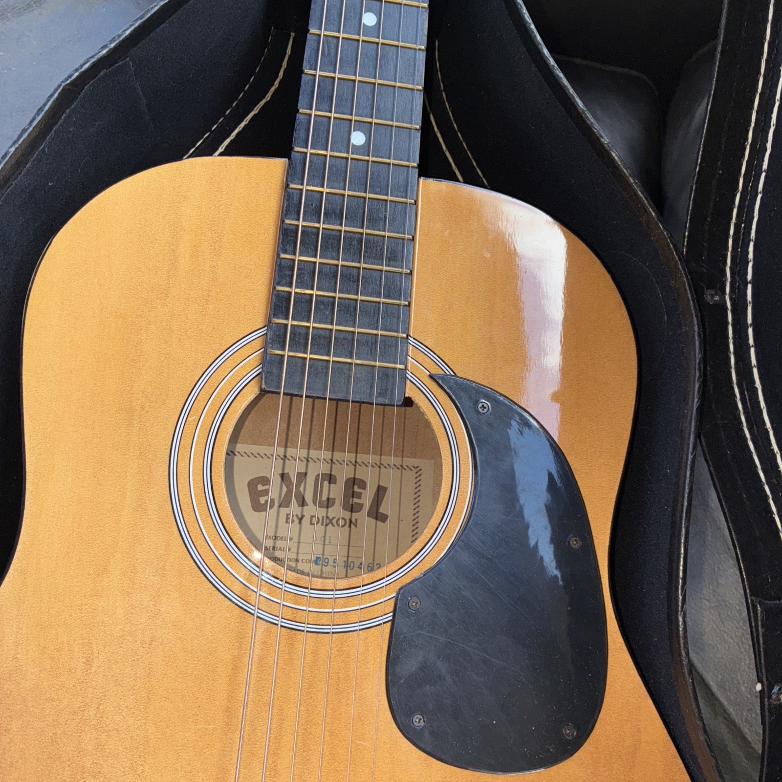 Excel Guitar By Dixon With 6 Strings And Case
