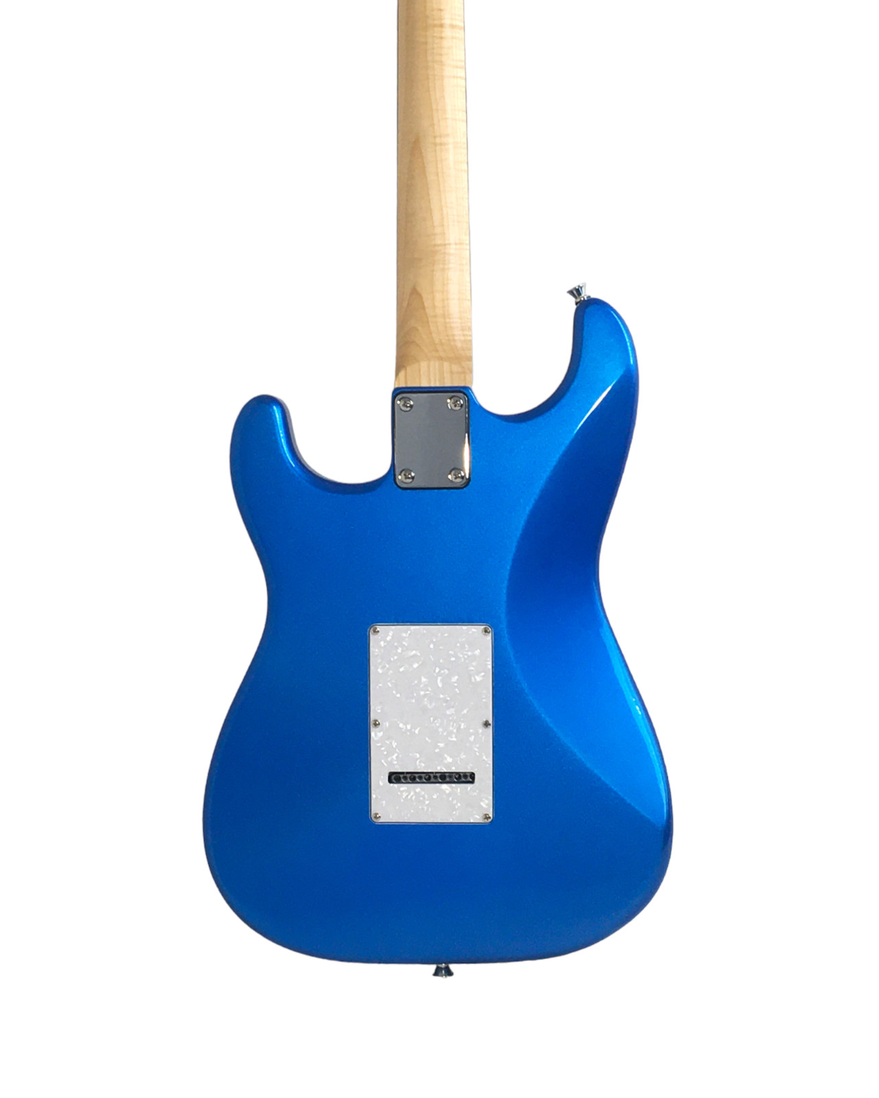 Haze E-211MBL Solid Body, Double Cutaway Electric Guitar +Bag, Amp, Stand, Strap