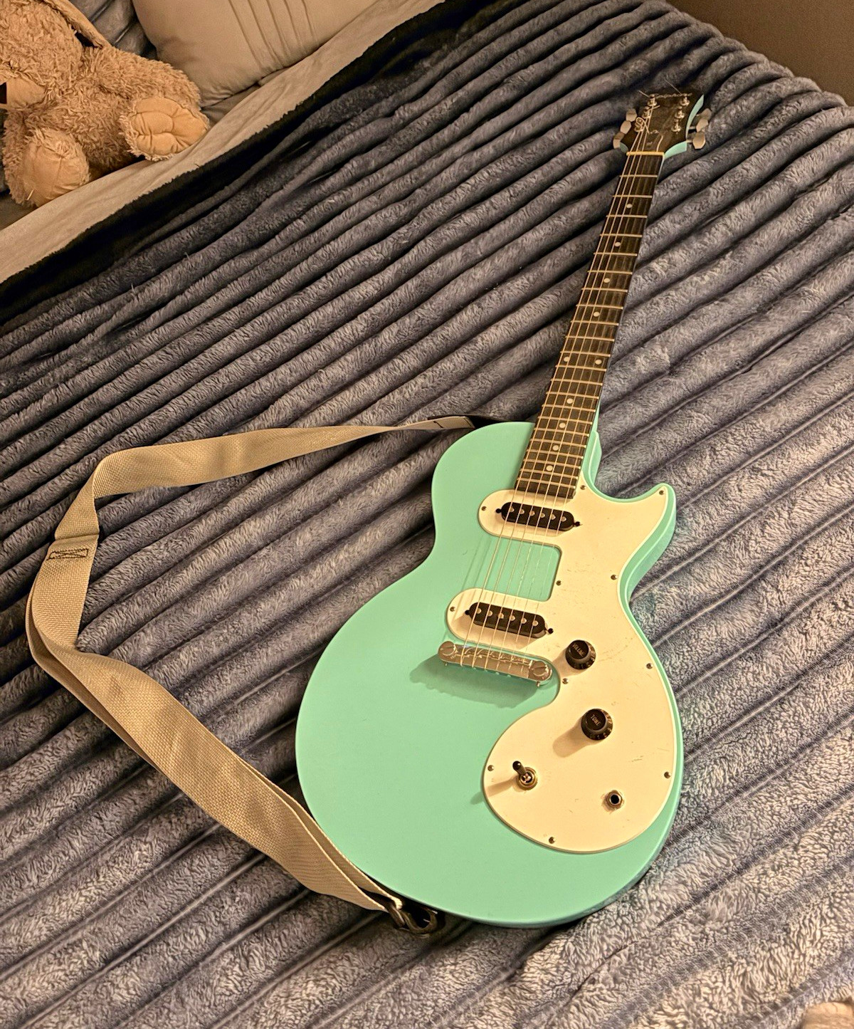 Epiphone Les Paul SL Blue Solid Body 6-String RH Rosewood 22-Fret Strap
