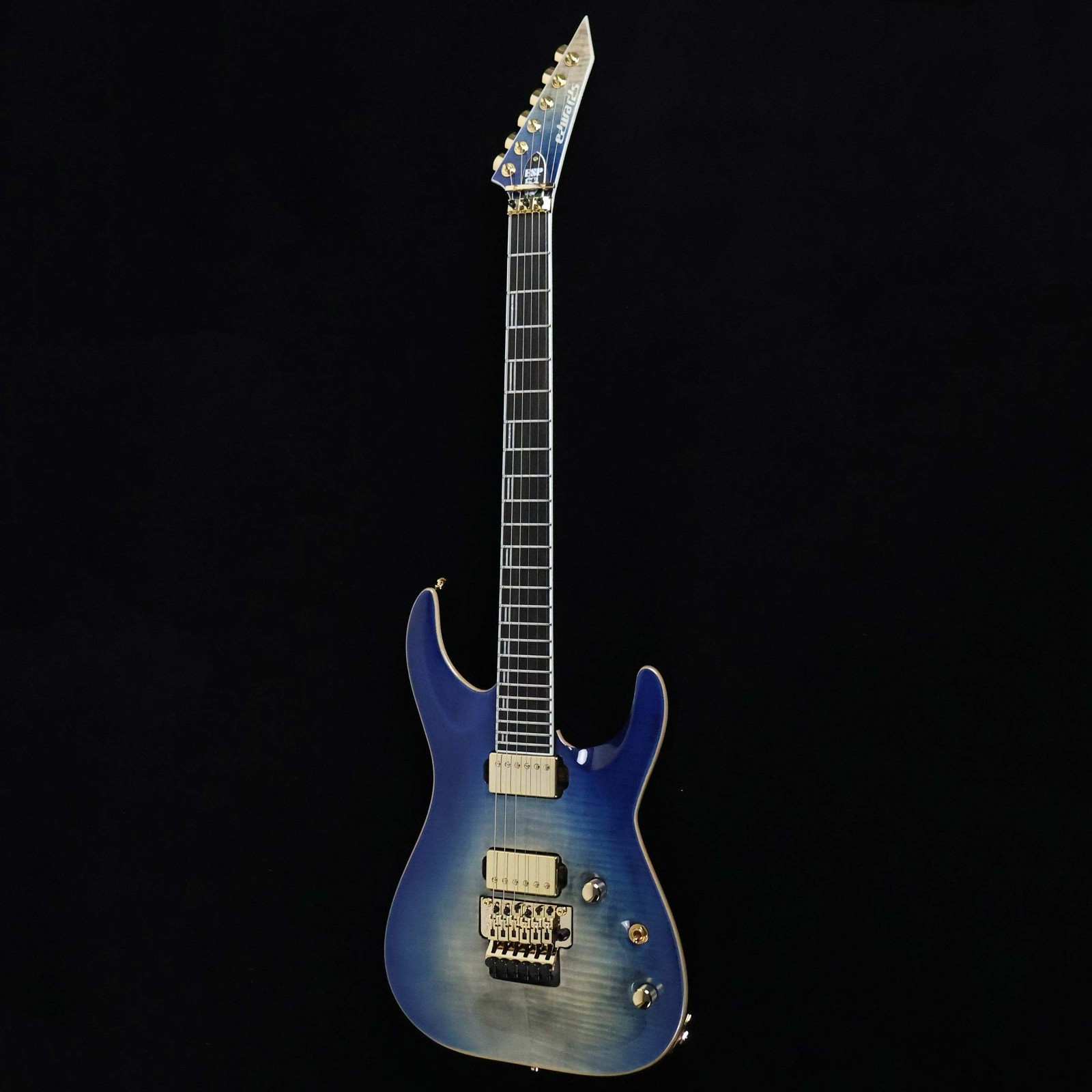 EDWARDS / E-HORIZON-CTM 50TH Black Aqua Burst C Special limited edition model