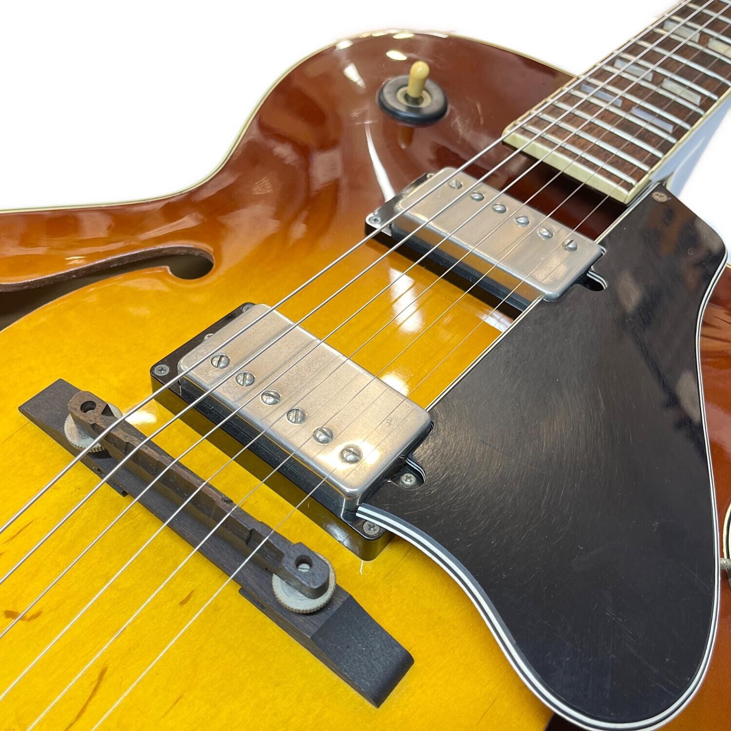 Greco FA67-70 Hollow Body ES-175 Type 1982 Vintage Sunburst Mint Japan MIJ