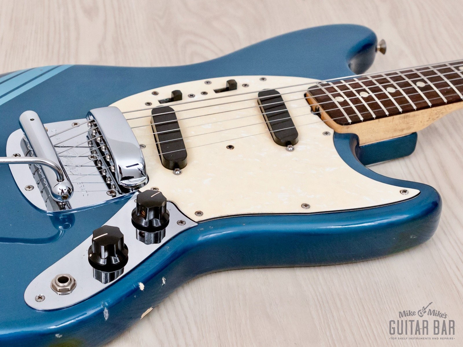 1970 Fender Competition Mustang Competition, Short Scale, 100% Original w/ Case