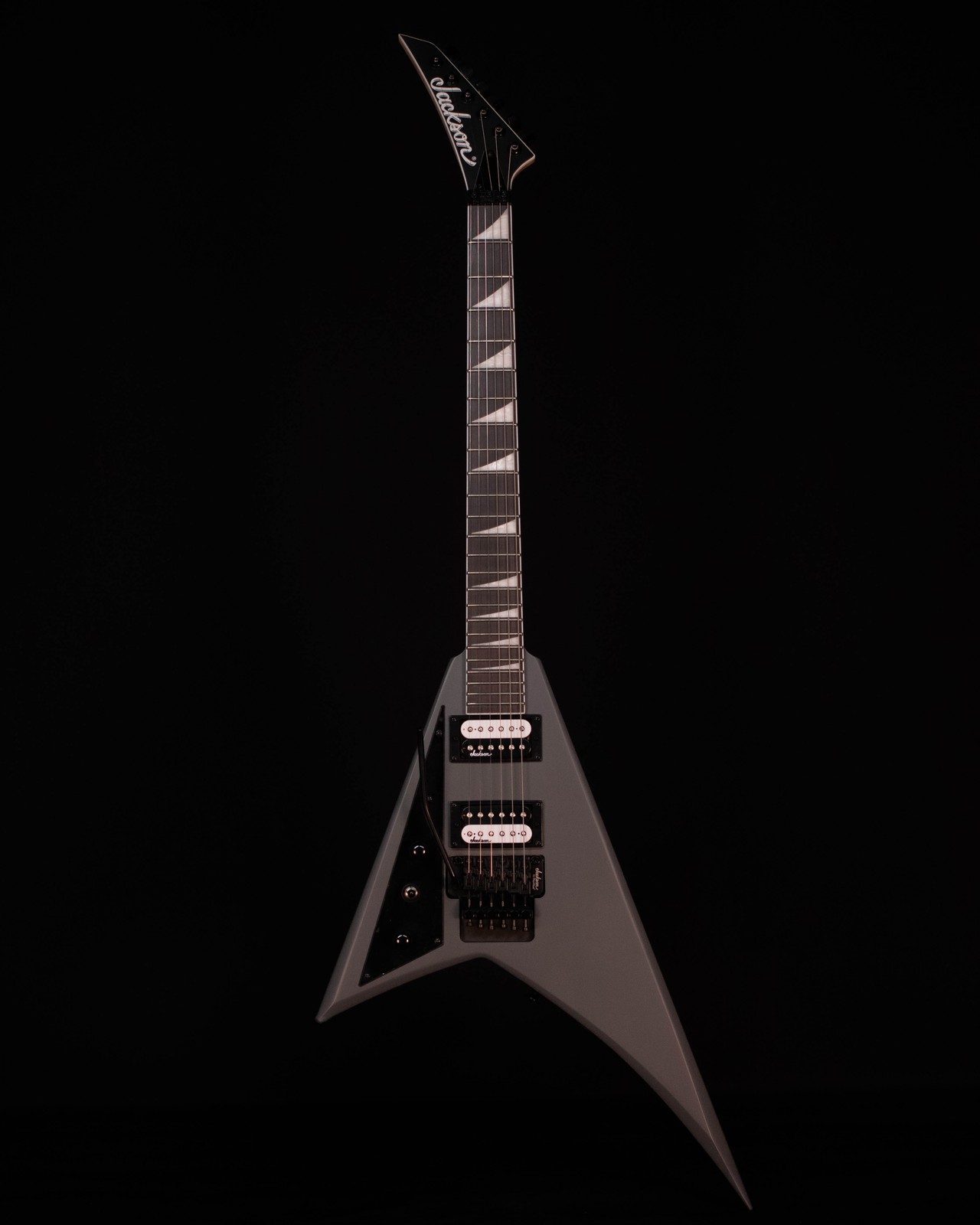 Jackson JS Series Rhoads JS32 LH, Amaranth Fingerboard, Satin Gray