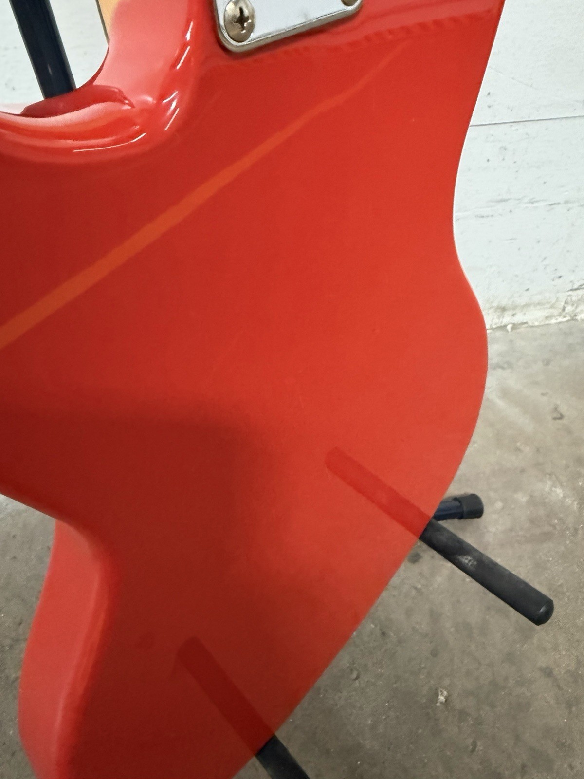 ORIGINAL Japan Fender Jag-Stang Fiesta Red MIJ 1996 Kurt Cobain