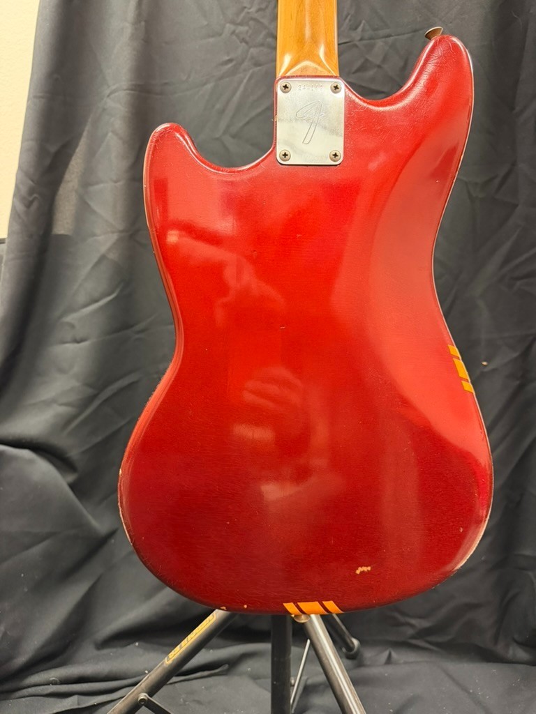 Fender 1968 Mustang Competition Red Matching Head