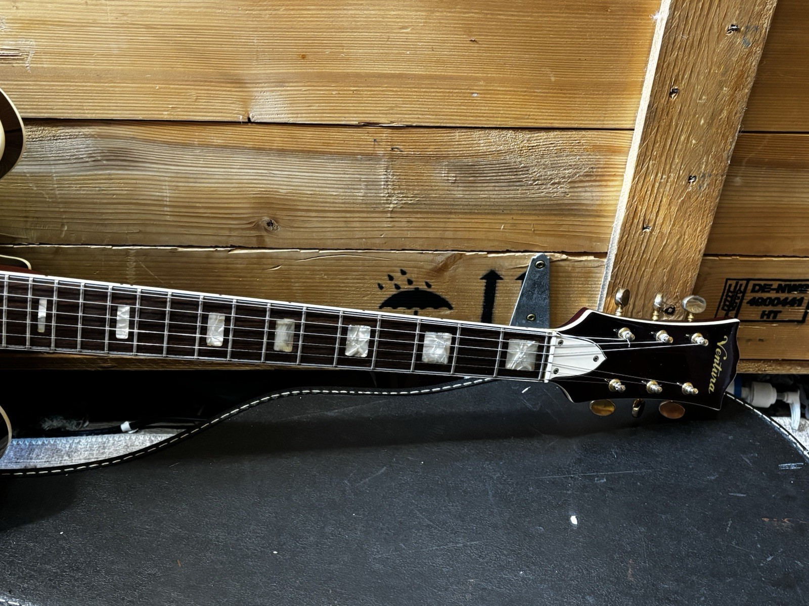 Ventura V-1500 Country Gentleman Vintage MIJ Electric Guitar