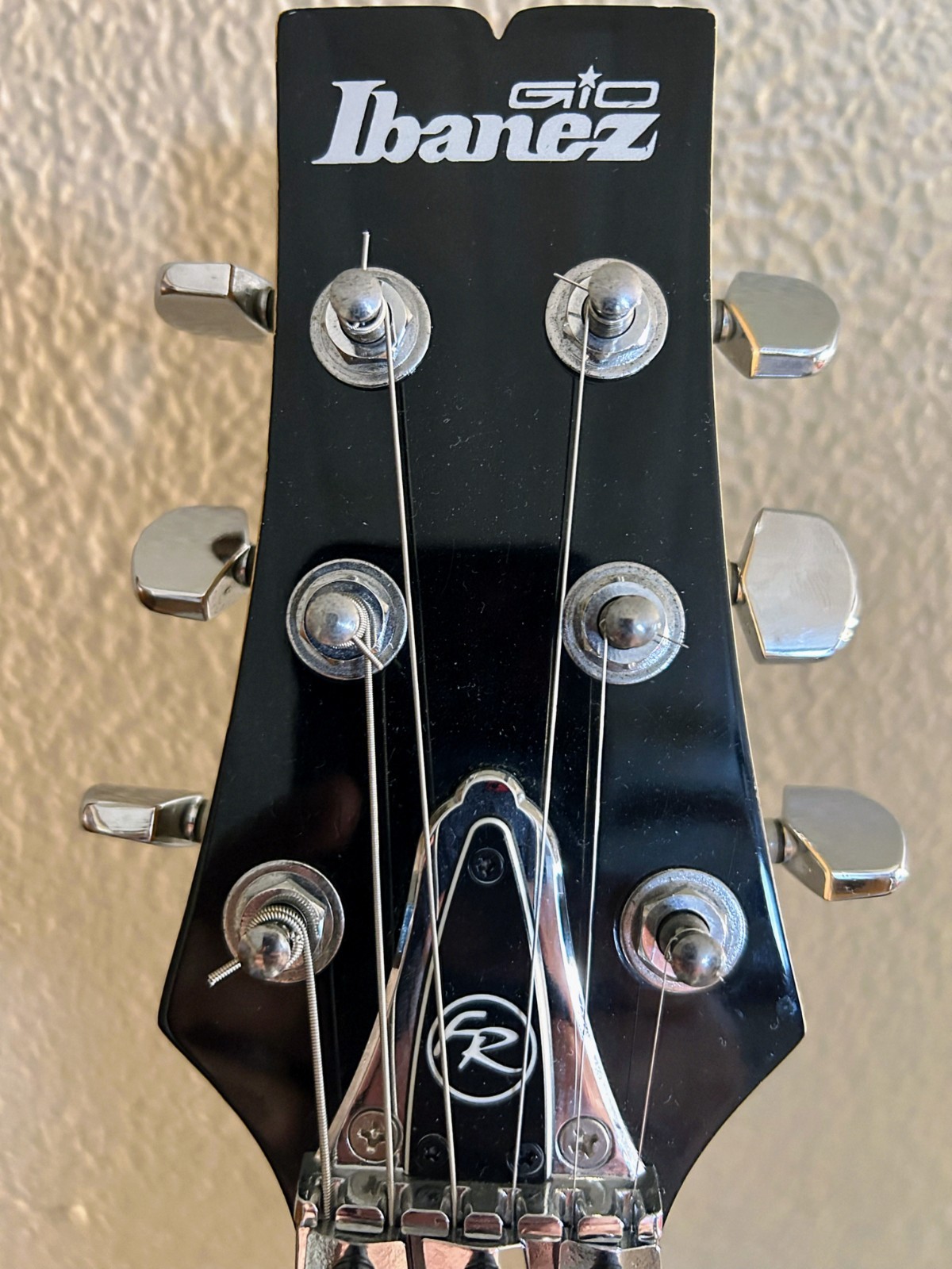 Ibanez Butterscotch GAX70 Electric Guitar with Floyd Rose FRX Tremolo Bridge