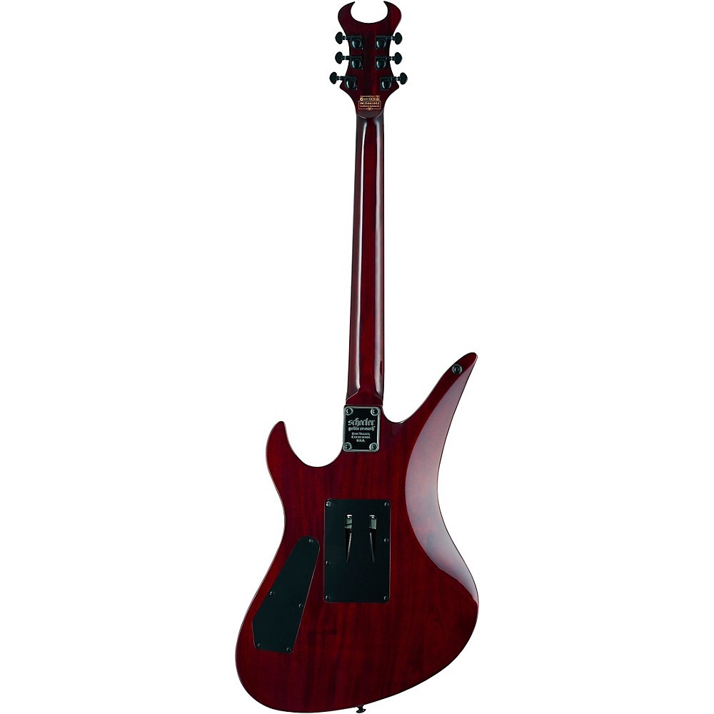 Schecter Synyster Gates Standard Plus Electric Guitar Transparent Deep Red