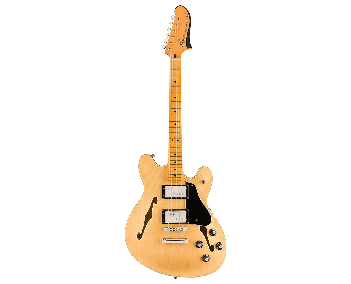 Squier Classic Vibe Starcaster – Natural w/ Maple FB