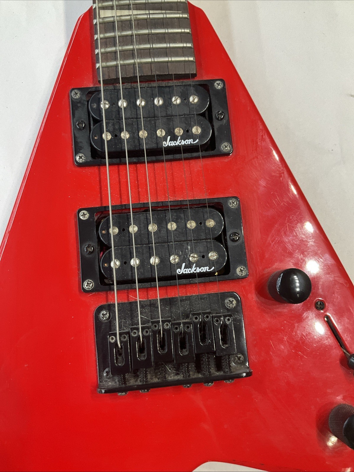 Jackson JS Series King V™ JS32T Electric Guitar, Ferrari Red