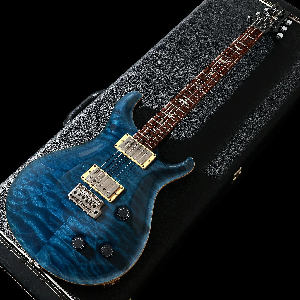 Used Paul Reed Smith (PRS) 2008 Custom 22 Bird 10Top Whale Blue Wide Fat 8 37106