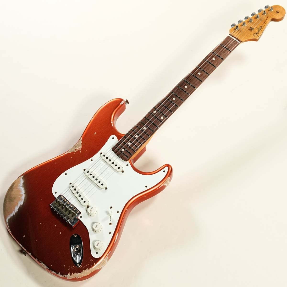 Fender Custom Shop 1959 Stratocaster Relic Super Faded Aged Candy Apple Red 2021