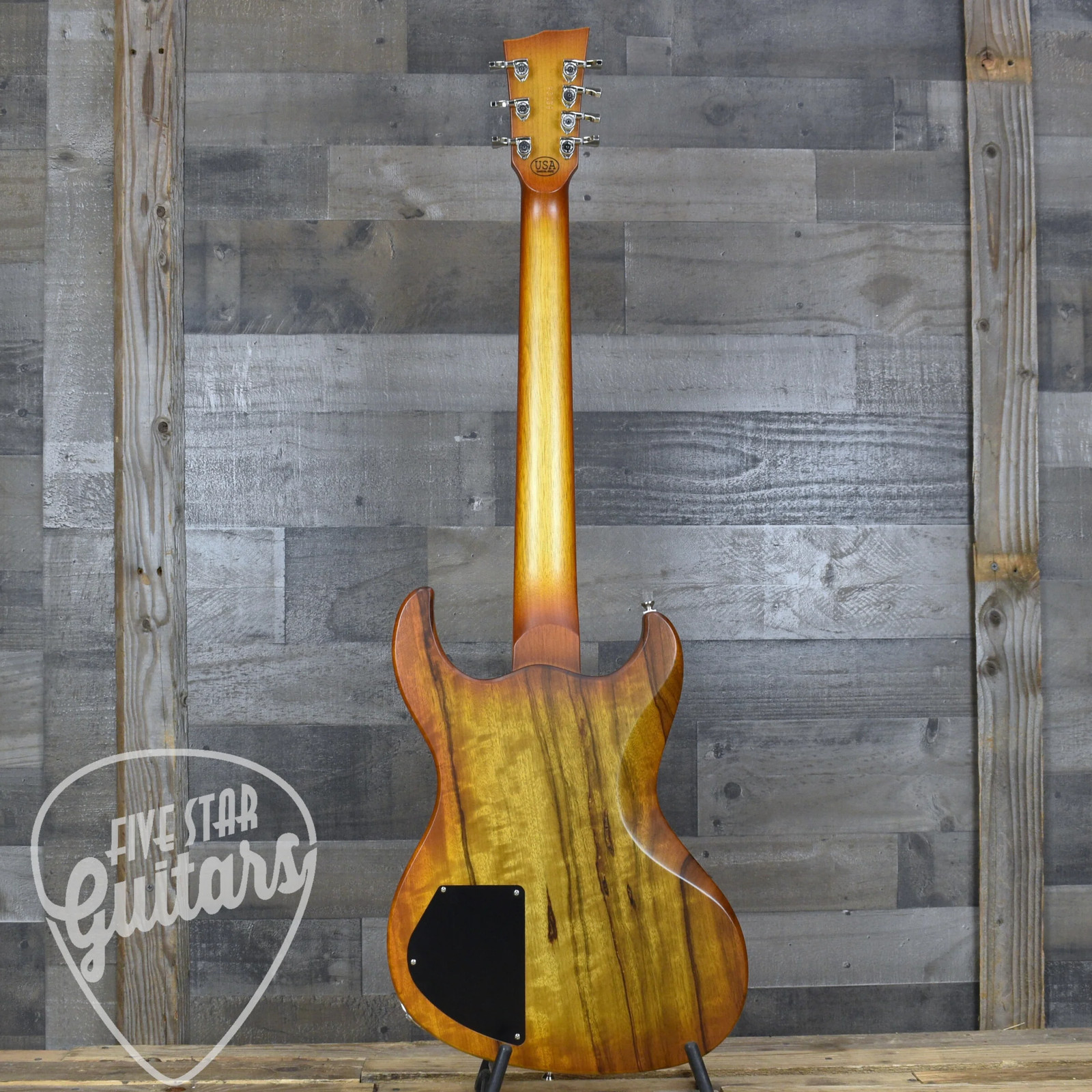 Dunable Gnarwhal 7 – Amber to Brown Burst with Hardshell Case