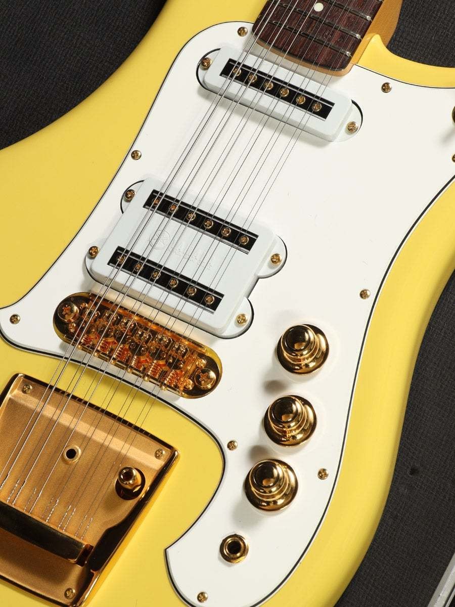 YAMAHA SG-12AS Vintage Yellow 12-string 4.00kg SN.R335 1996 Electric Guitar