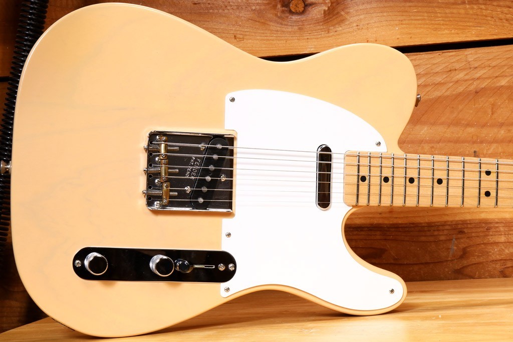 Fender Highway One TEXAS TELECASTER +HSC Honey Blonde Tele SD PUs 68835