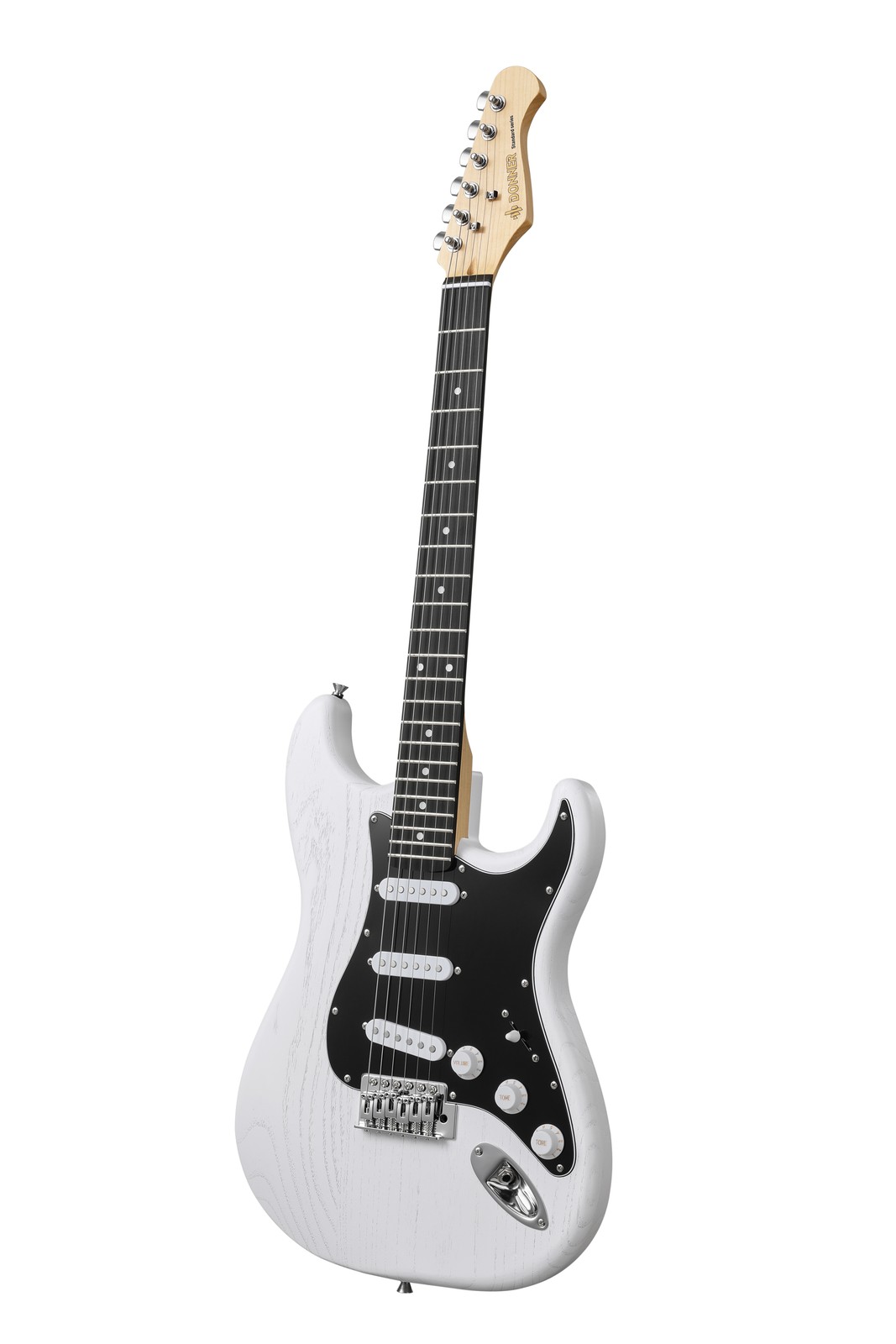 🎸Donner DST-80 Electric Guitar Bundle With Amplifier Gig Bag SSS Pickup | White