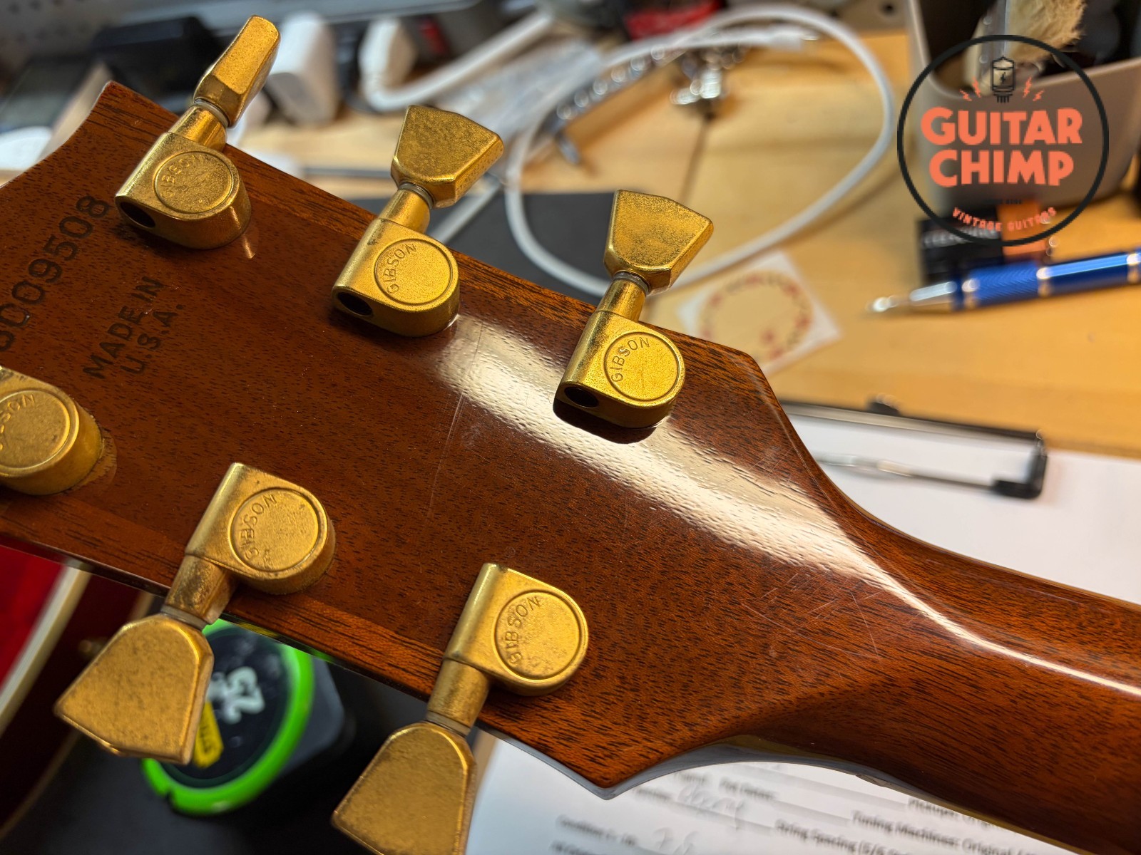 1989 Gibson Les Paul Custom Vintage Sunburst w/ Bill Lawrence Pickups & OHSC