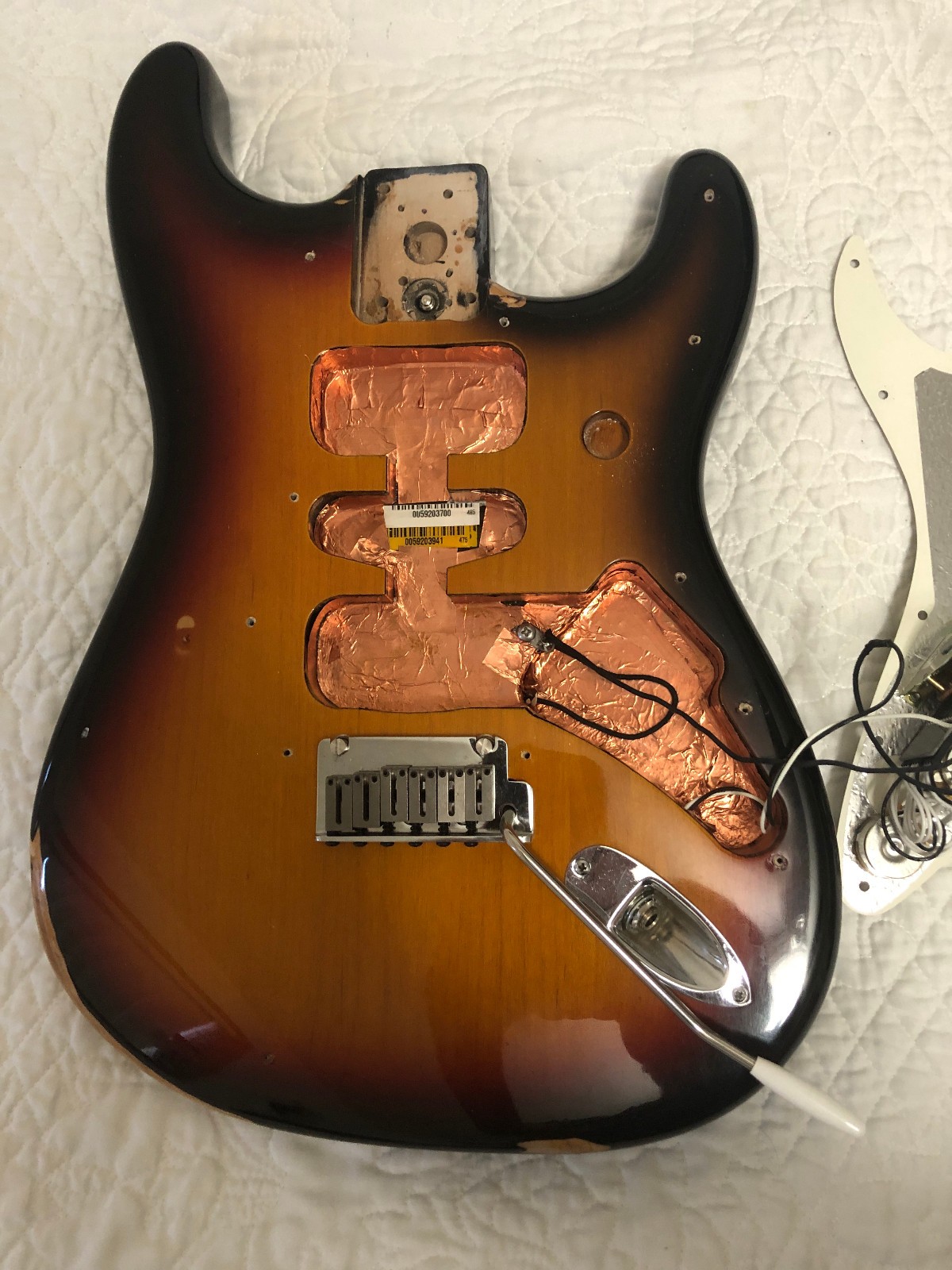 Fender American Deluxe Strat 2008 Body, 1998 American Standard Rosewood Neck