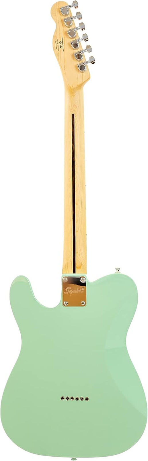 Fender Squier Affinity Telecaster Surf Green Bundle Lightweight C Neck Kit