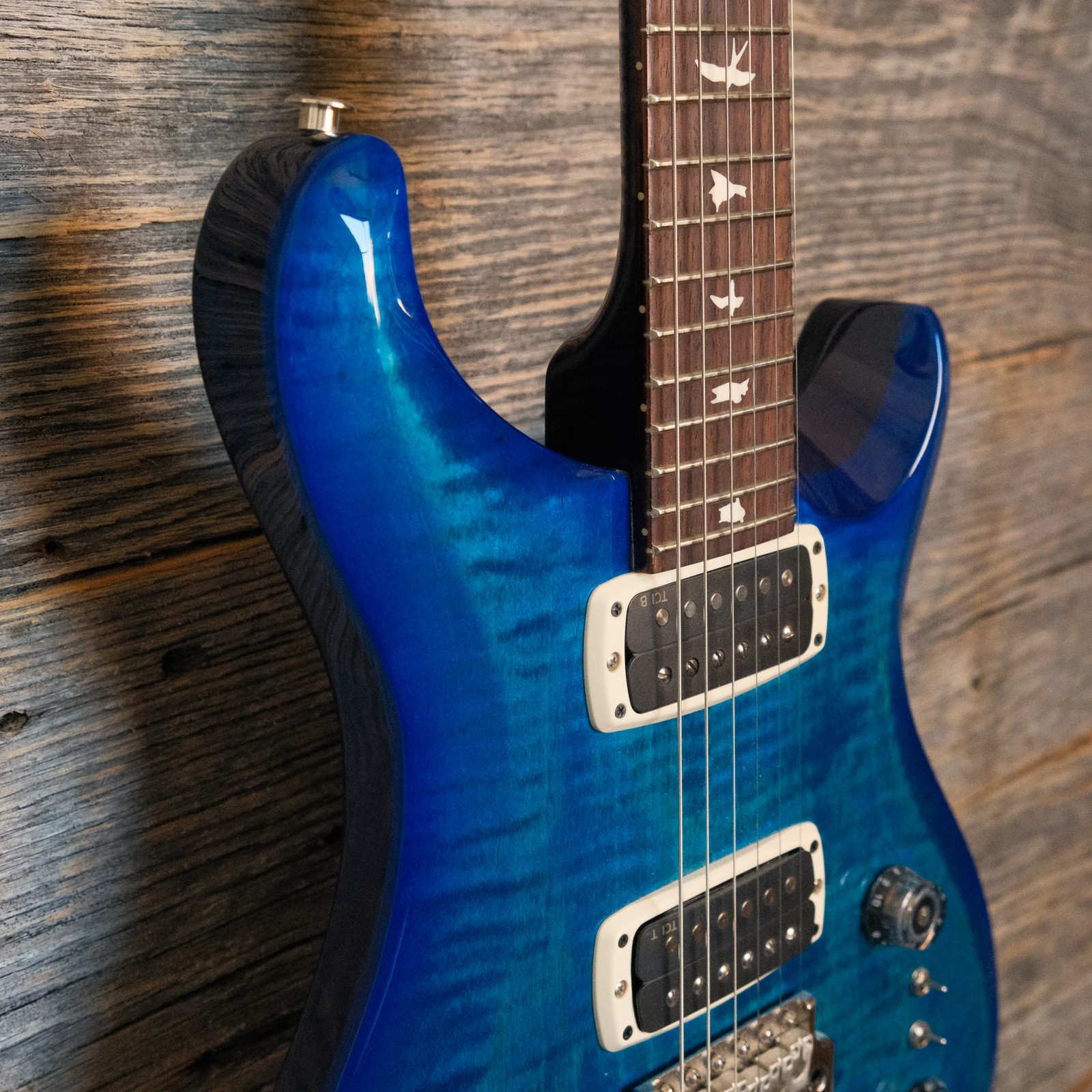 Used PRS S2 24-08 Electric Guitar – Lake Blue w/OGB