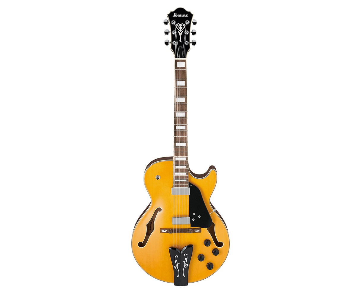 Used Ibanez GB10EMAA George Benson Signature Hollowbody – Antique Amber