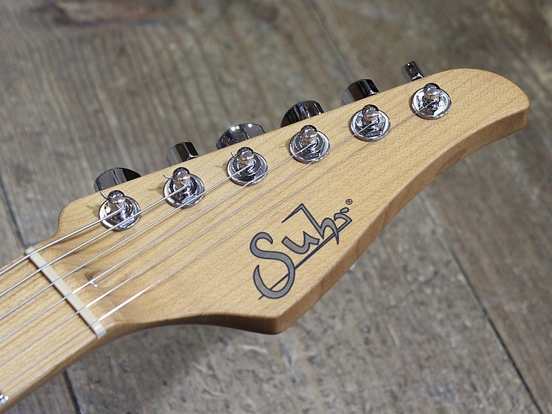 Suhr J Select Standard Plus Used Maple fingerboard Trans Amber w/Gig case
