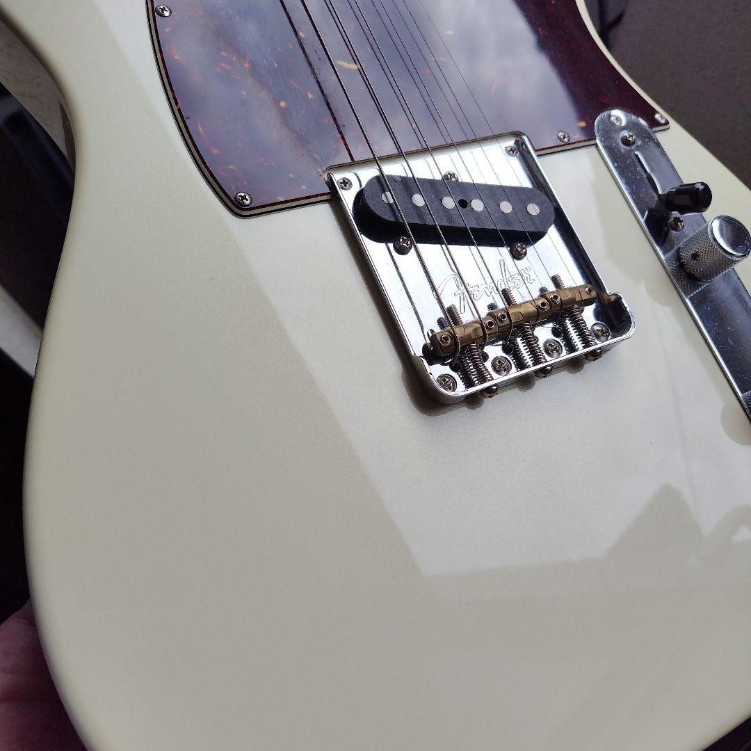 Electric Guitar Fender American Showcase Telecaster Olympic Pearl White