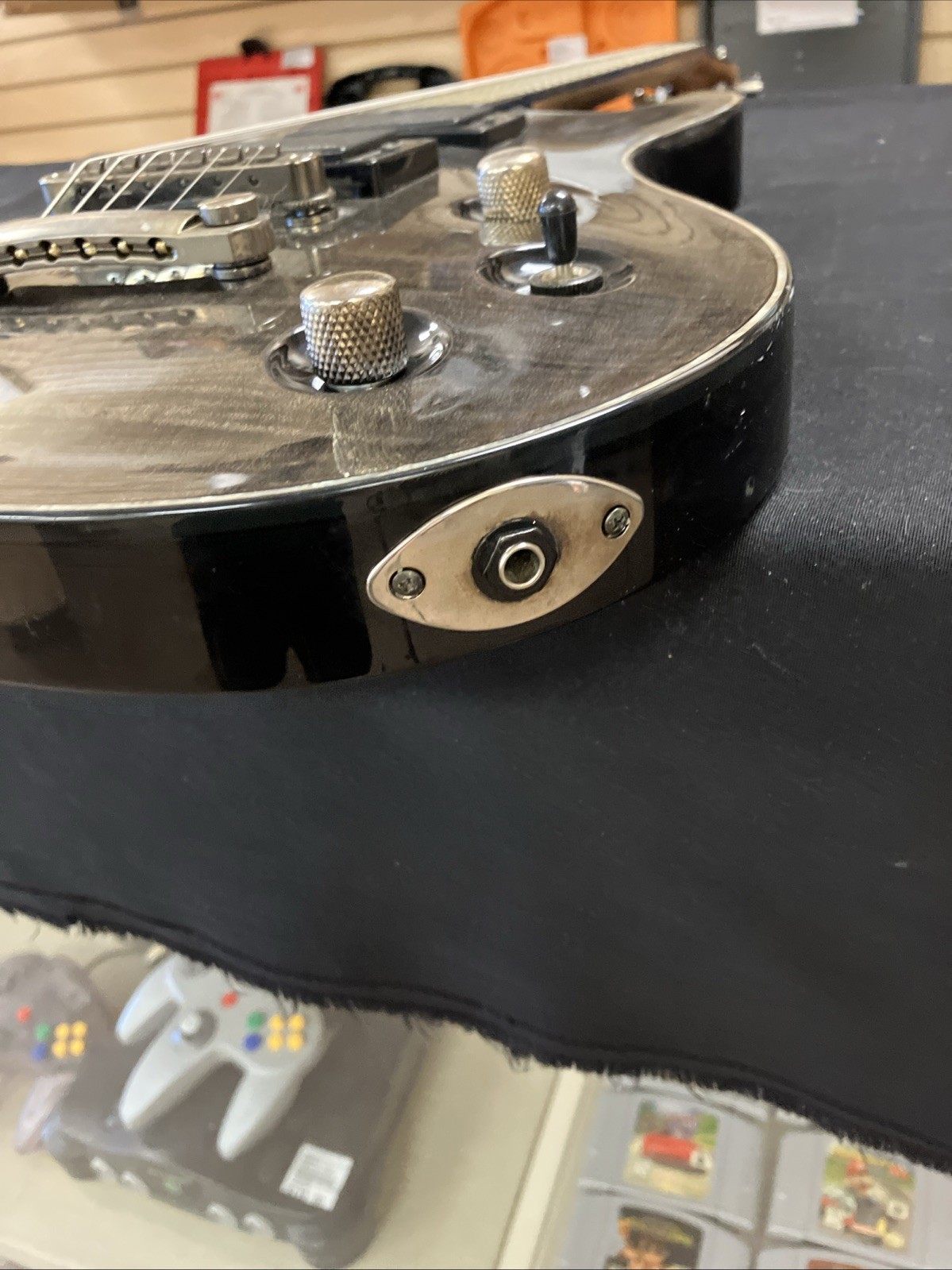 Charvel Desolation DC-2 ST Electric Guitar – Transparent Black NICE