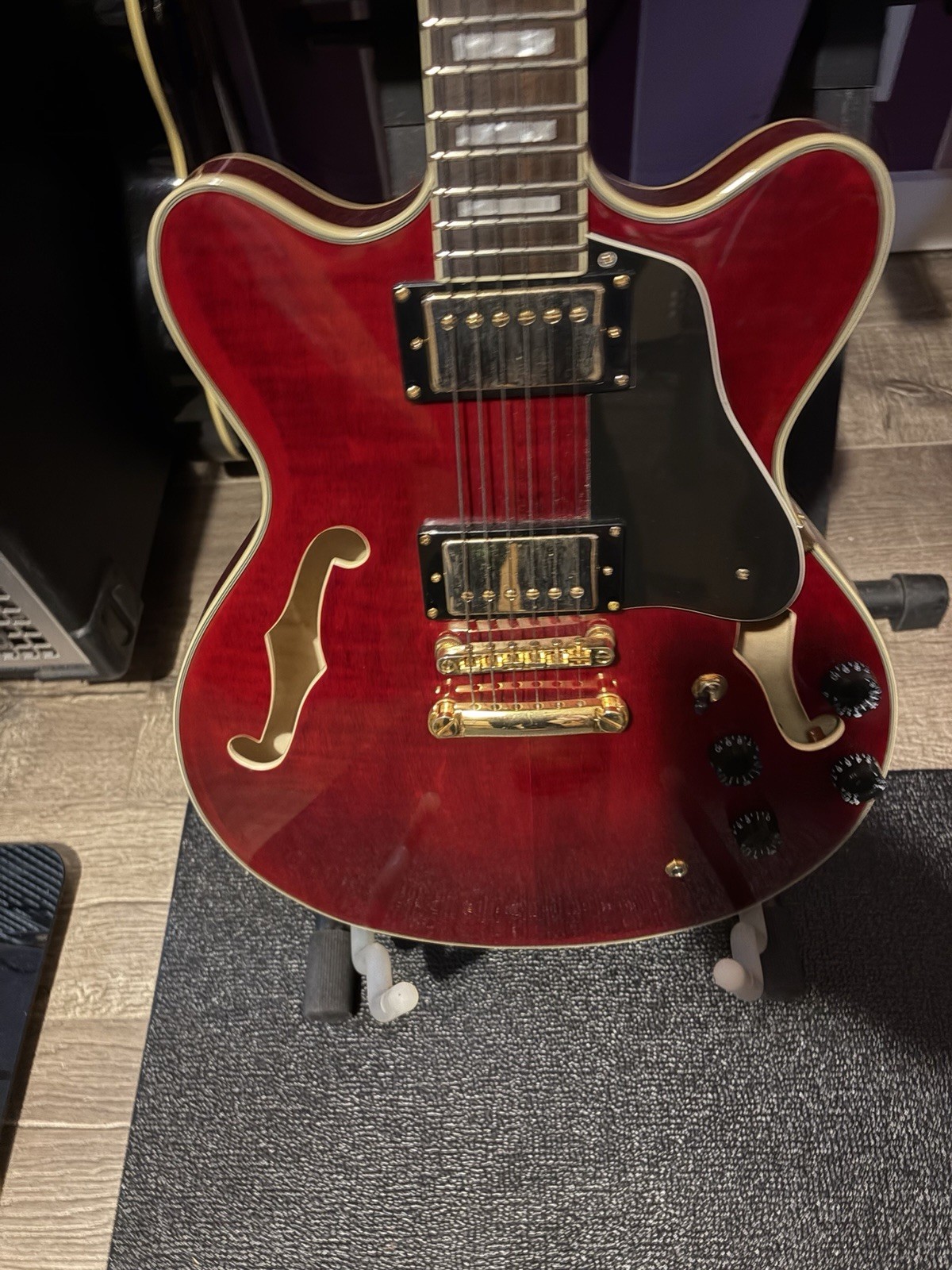 AGILE AS-820 Hollow electric guitar