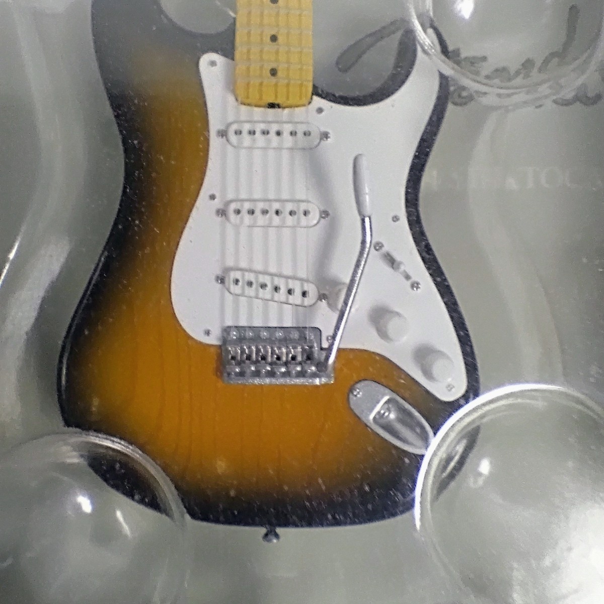 Rare 1954 Stratocaster Fender 1/8 Scale Limited Japanese Guitar Model NIP