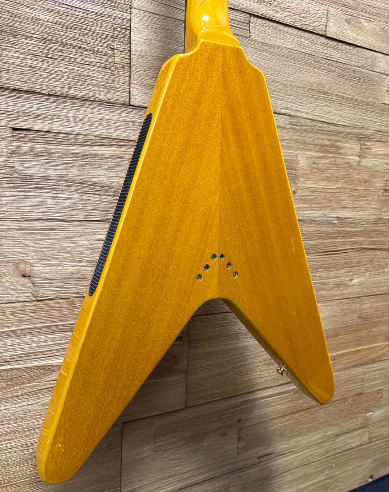 Epiphone ’58 Korina Flying V Electric Guitar- 2001- MIK -6lbs 4oz w/OHSC
