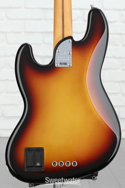 Fender American Ultra II Jazz Bass – Ultraburst, Ebony Fingerboard
