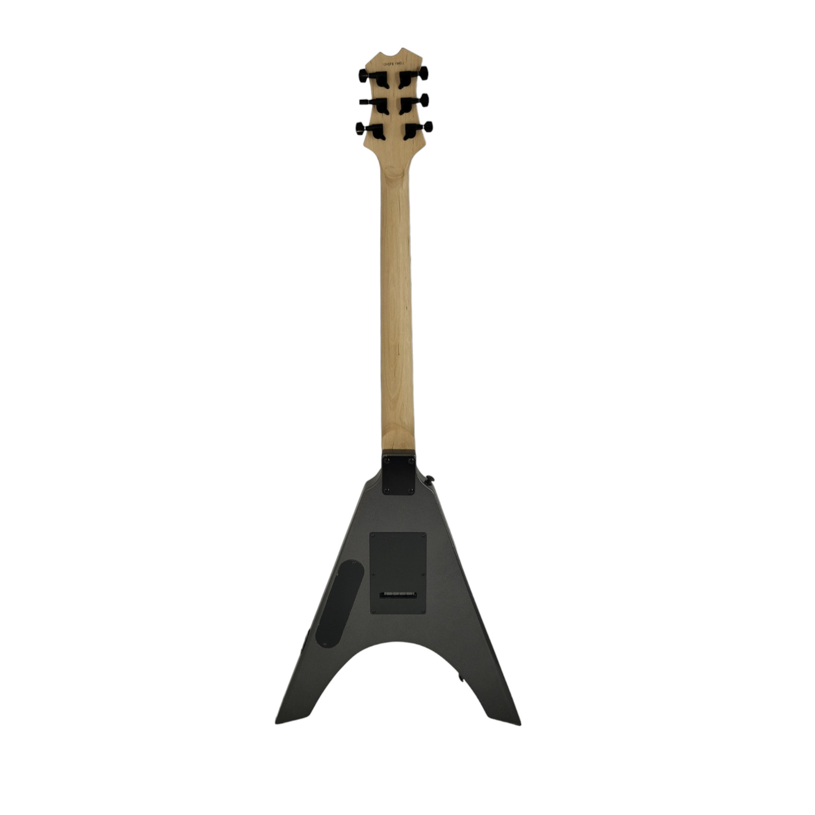 Haze HSFV 1940-J, Solidwood Gun Metal Grey, 6-String Electric Guitar