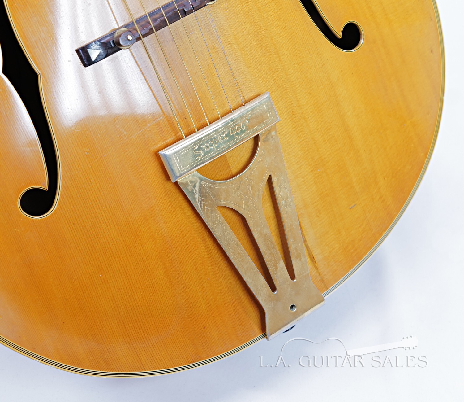 Gibson Super 400 Blonde Vintage 1939 With Original Case @ LA Guitar Sales