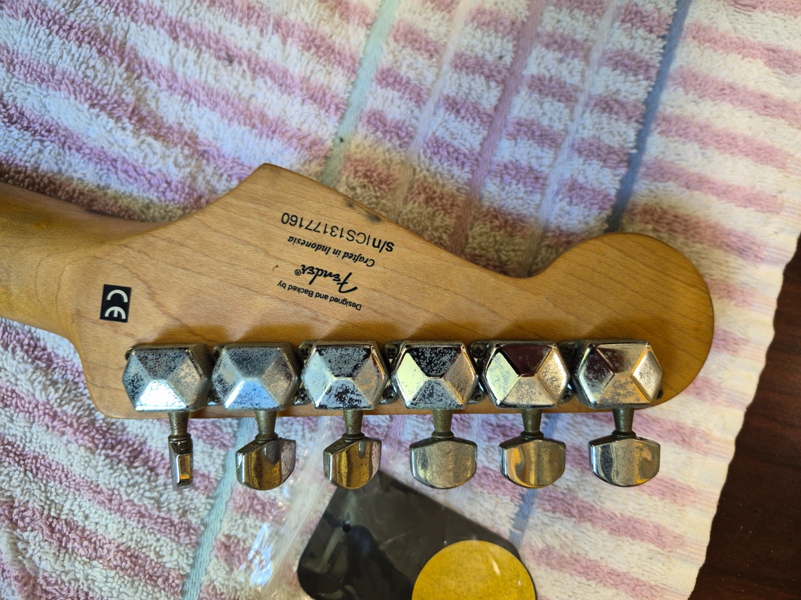 Squier Stratocaster • Bullet® Strat® with Tremolo, Rosewood Fingerboard. Nice!