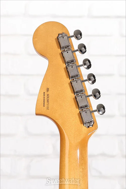 Fender Vintera III Mid ’60s Jaguar Electric Guitar – Sherwood Green Metallic