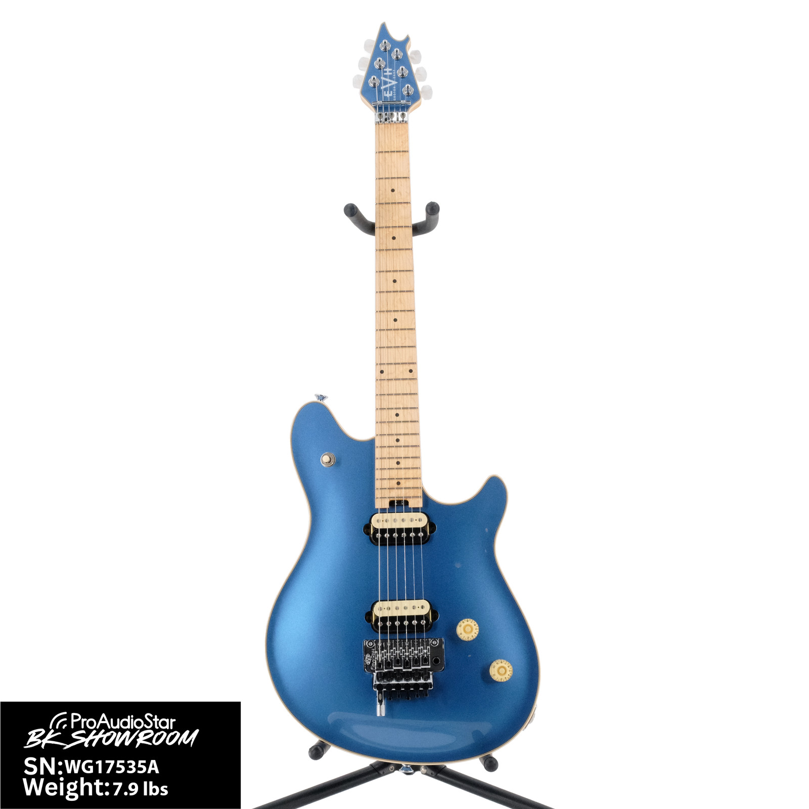 Used EVH Custom Shop USA Special Edition Wolfgang – Lake Placid Blue