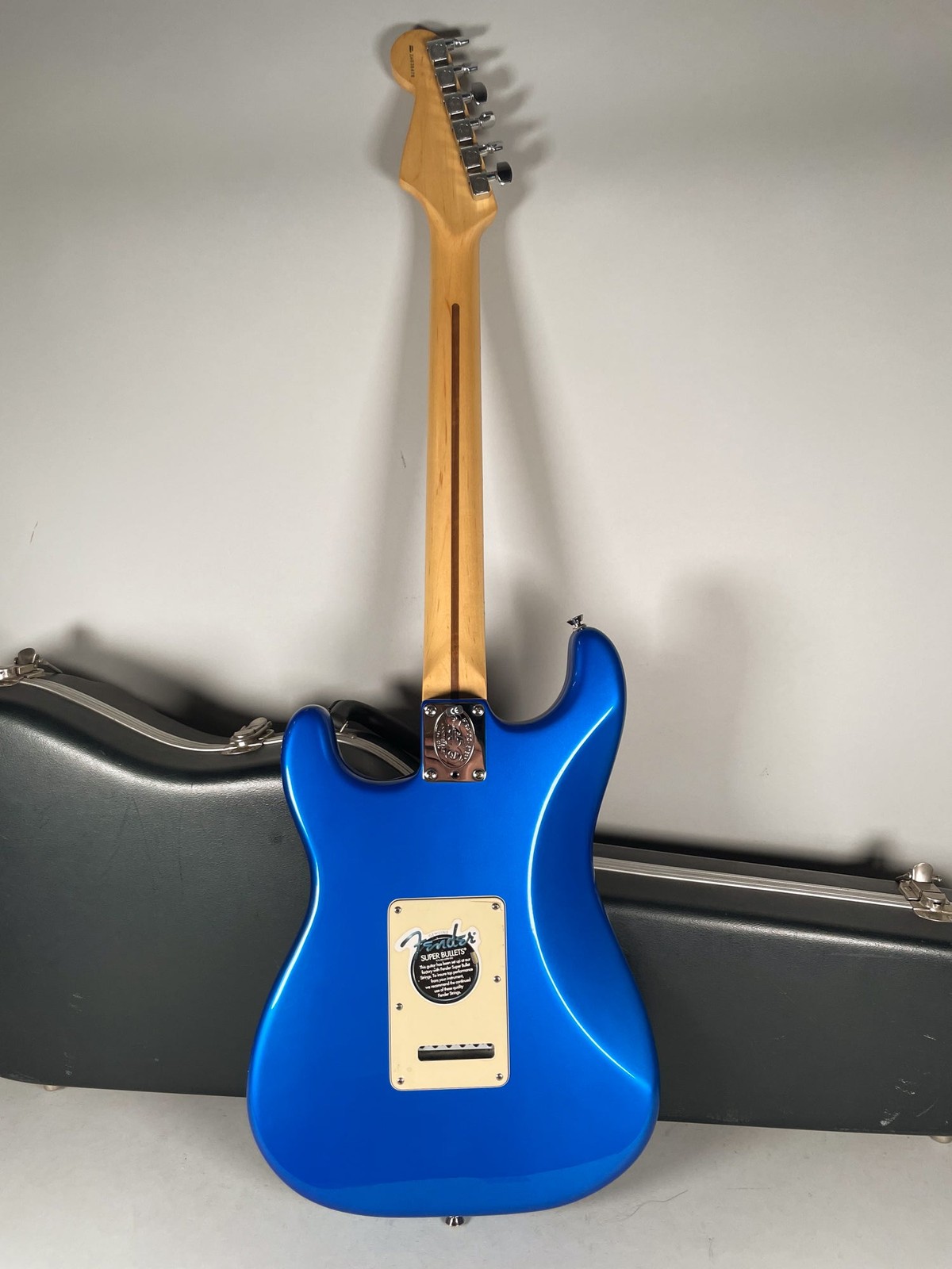 2004 Fender American Series 50th Anniversary Stratocaster Chrome Blue w/OHSC