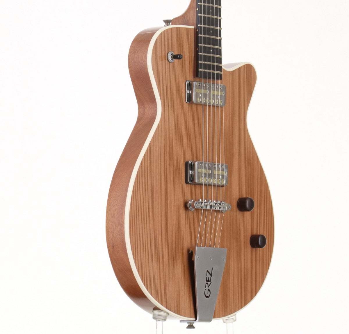 Grez Guitars Mendocino Semi-Hollow 25″ Scale Old Growth Redwood Used