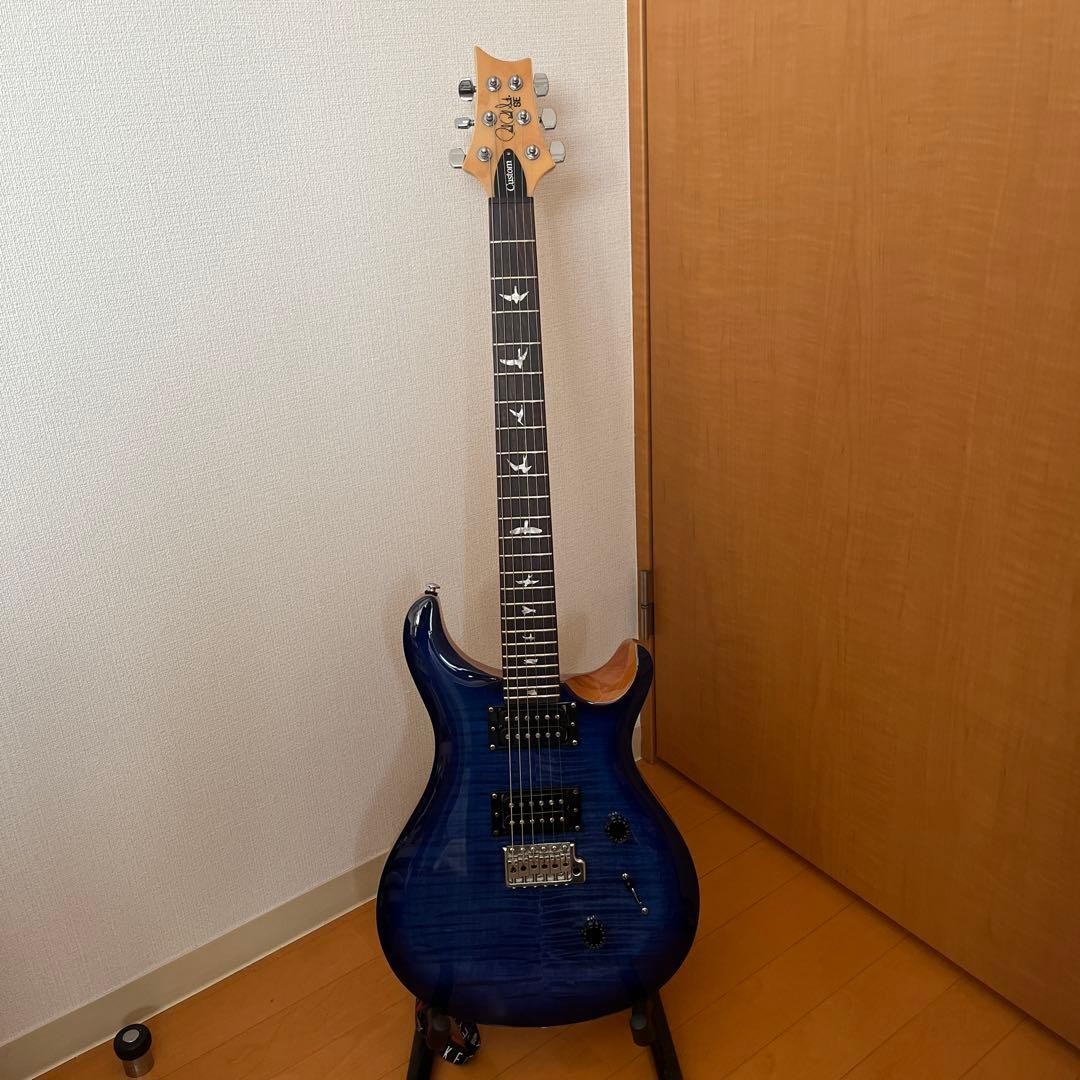 PRS SE CUSTOM 24 Faded Blue Burst