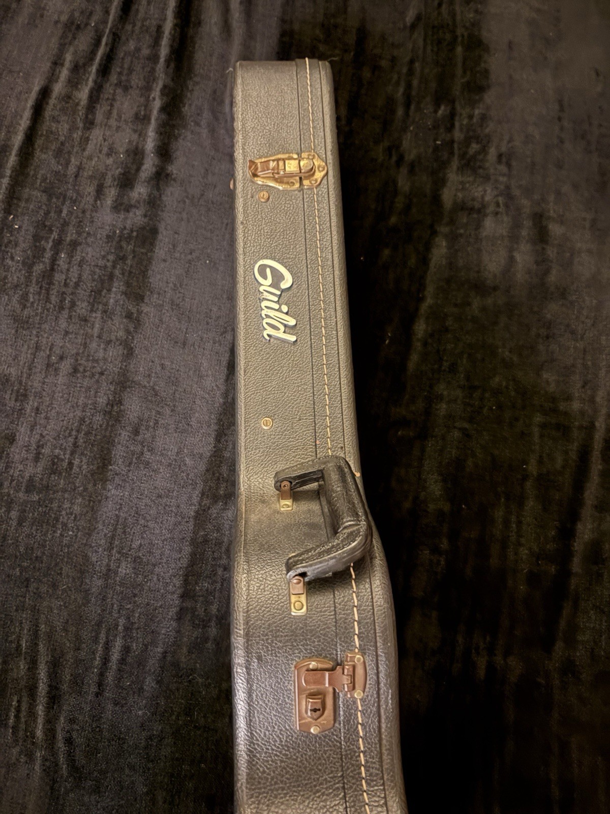 1980 Guild SF-4 Semi-Hollow Electric Guitar Brown 6-String (Left Handed) W/O/C