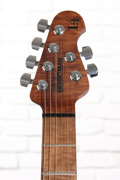 Ernie Ball Music Man Luke 4 HH Electric Guitar – Fireball with Maple Fingerboard